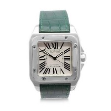 Cartier 38mm Santos 100 Steel