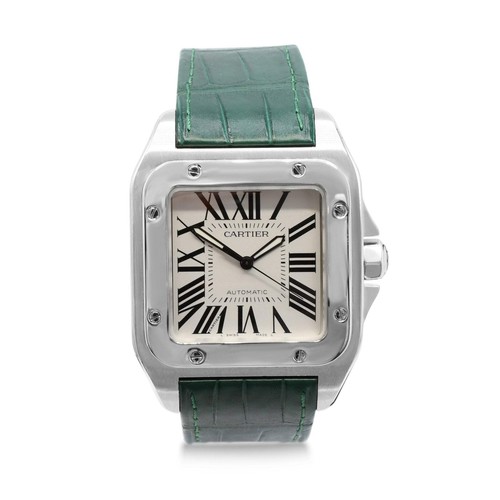 Cartier 38mm santos - 38mm, steel