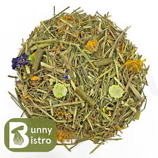 Bunny Bistro Complete Rabbit Mix 1kg-2kg | Natural Rabbit Forage, Peas, Flowers
