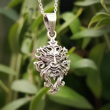 Greenman Pendant 925 Sterling