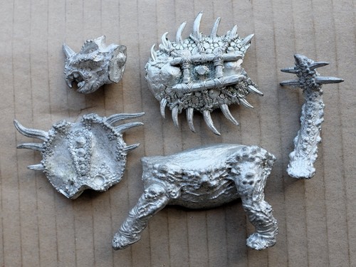 Lizardmen stegadon parts only - lizardmen,