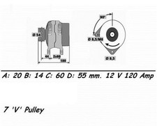 WAI Alternator for Renault Clio RenaultSport 197 R27 2.0 Litre (06/2007-04/2008)