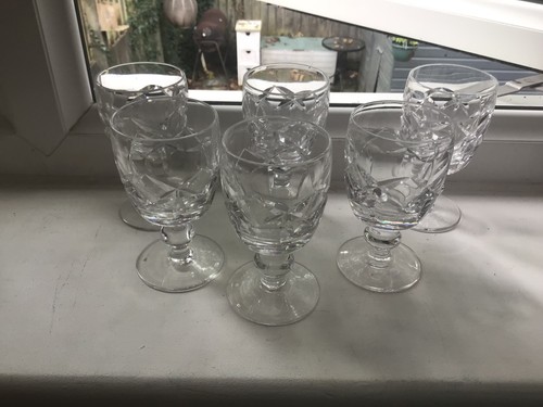 Waterford sherry glasses 6 - sherry, x
