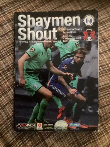 Halifax town leyton orient - town,