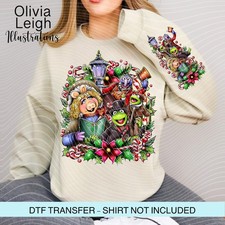 Muppets Christmas Carol Dtf Heat Transfer, Iron On, Womens, Childrens Clothing