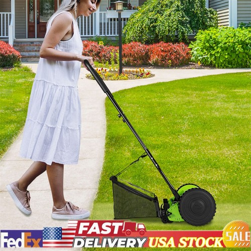 Inch manual lawn mower - manual,