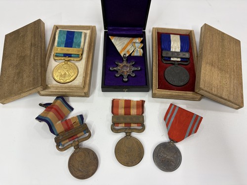 Set japanese medal - japanese,