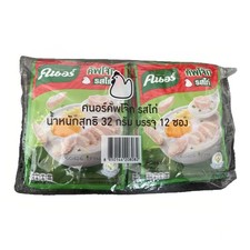 Knor Instant Jasmine Rice Porridge Chicken Flavour 32G (12Pack)