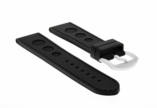 23mm rubber silicone strap - rubber,