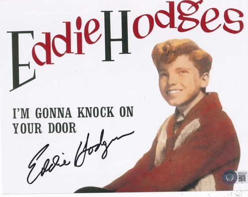 Eddie hodges signed - eddie,