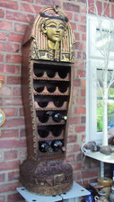 Sarcophagus Wine Rack Cabinet and mini bar