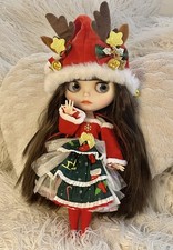 Blythe doll with Santa