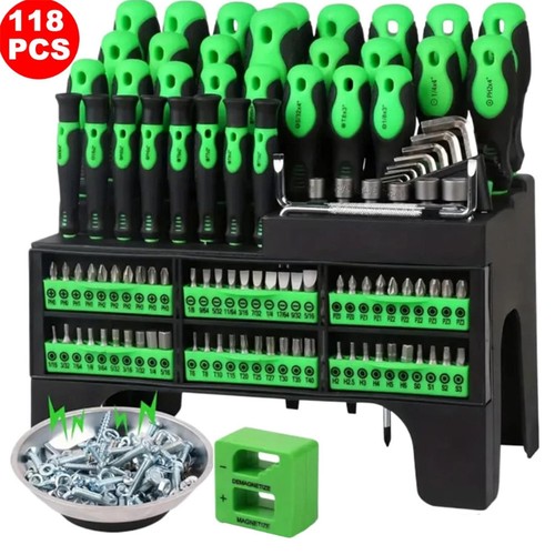 118x magnetic screwdriver set - 118x,