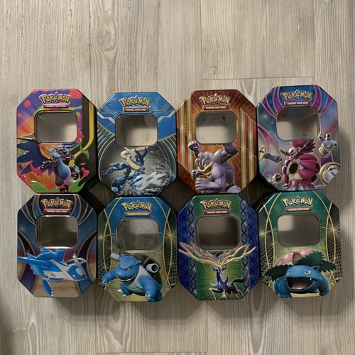 Pokémon tins empty - x, pick