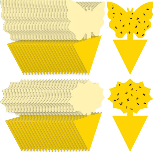 15pcs yellow sticky fruit fly - 15pcs,