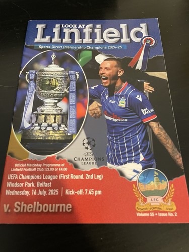 Linfield shelbourne 2025 - linfield, v