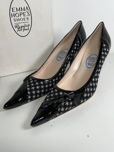 Emma hope shoes black white - hope's,
