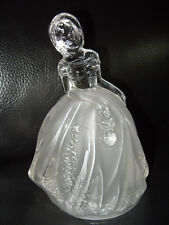 Rare Italian RCR Royal Crystal Rock Glass figurine Lady ORNAMENT -297