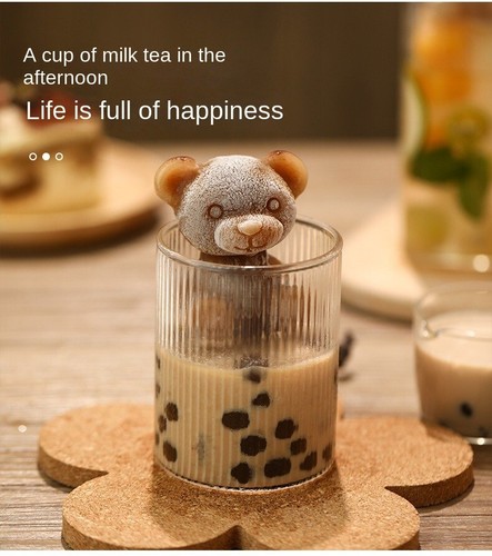 Teddy bear shape ice - bear,