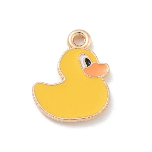 Cute yellow easter duck - yellow,