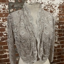 Champagne Gold Lace Bolero