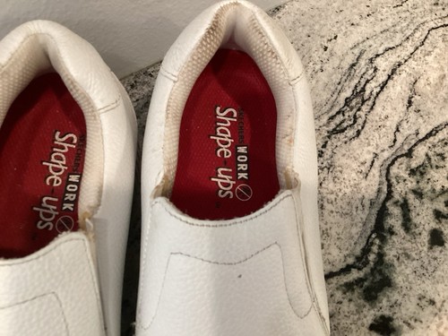 Skechers work shape ups - skechers, white