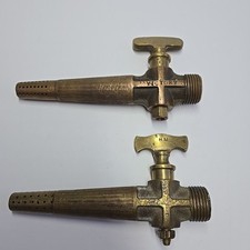 Vintage Solid Brass Beer Taps Victory HM Verisure? Parts Spares