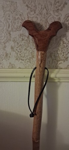 Handmade rustic wooden hiking - rustic,
