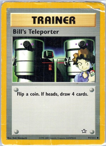 Bill teleporter 111 - bill's, 91/111