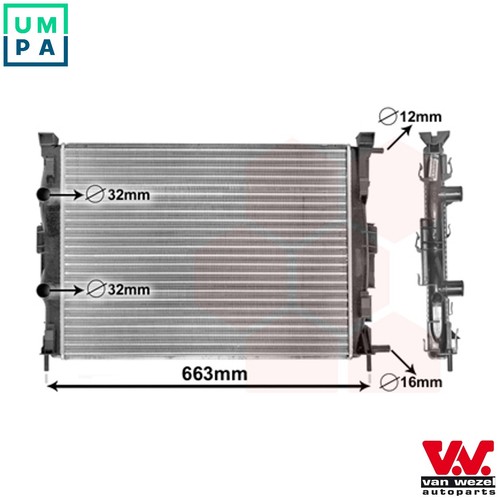 Radiator engine cooling - radiator,