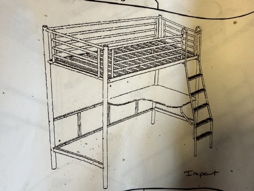 Single metal loft - single,