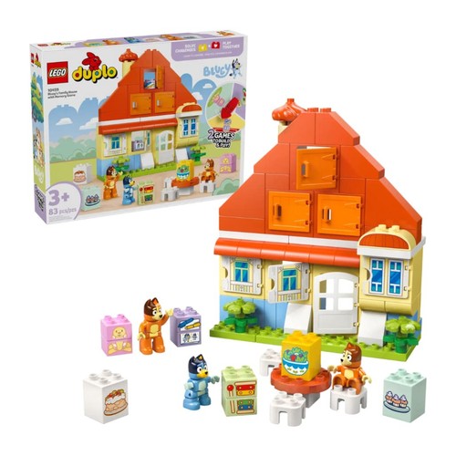 Lego bluey family house with - lego, bluey's