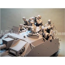 1/16 WW2 Military Tank Crew
