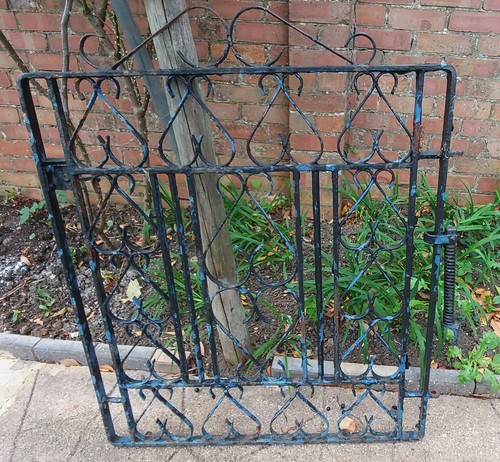 Century old wrought - wrought, iron