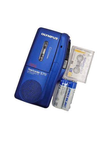Olympus pearlcorder s711 blue - olympus,