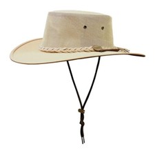 BARMAH BEIGE CANVAS DROVER
