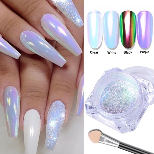 Aurora chrome powder - chrome, ab