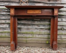 Vintage Mahogany Fire Surround