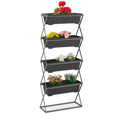 Tier vertical raised garden - vertical,