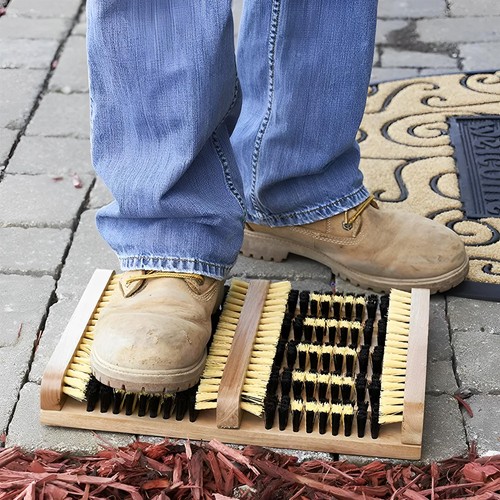 Double shoe boot cleanner - shoe,