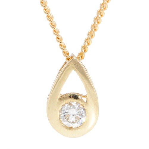 18carat yellow gold - gold, 0.20ct
