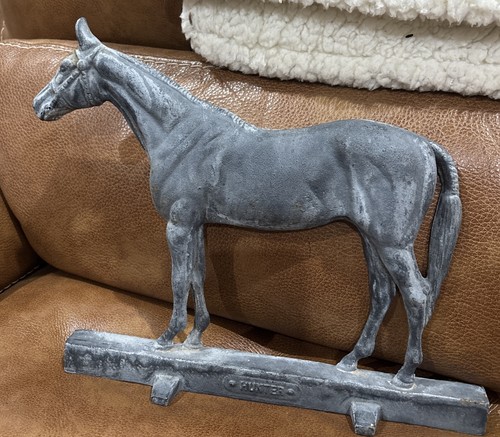 Cast iron horse door - iron, stop