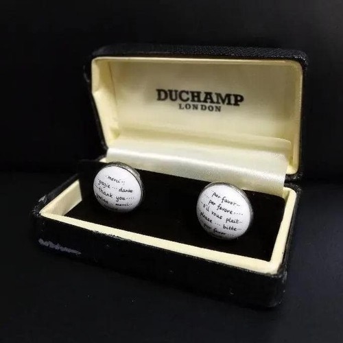 Duchamp london cufflinks - duchamp,