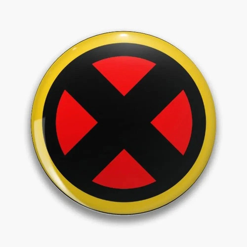 Xmen logo pin - logo, brooches