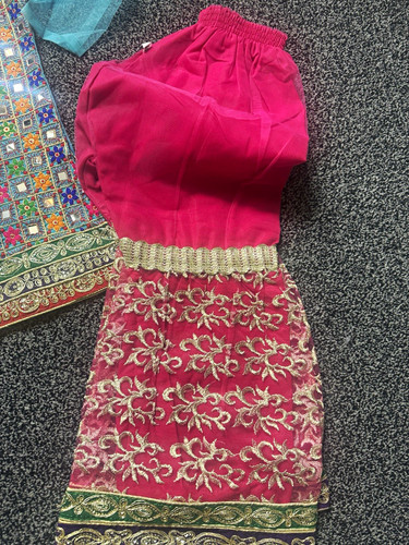 Girls multi colour net - colour,