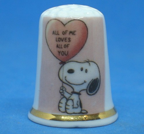 Birchcroft china thimble - china,
