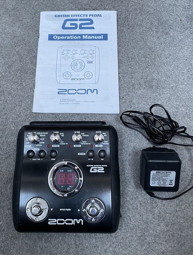 Zoom guitar effects pedal - zoom,
