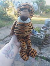 Vintage 90s Russ Tiger Cuddly Toy