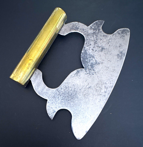 Metal herb chopper with - herb,
