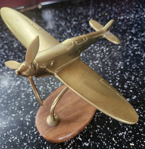 Brass ww2 spitfire 9 - brass,